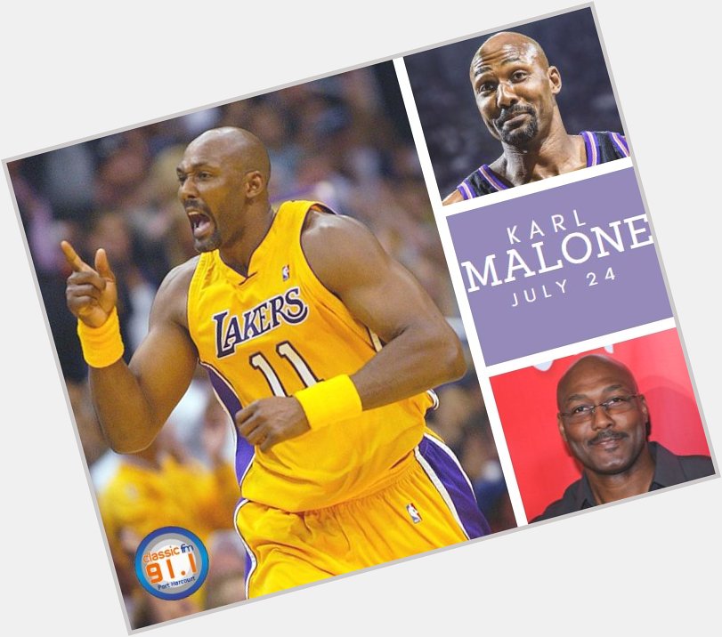 Happy birthday to former Utah Jazz and Los Angeles Lakers player, Karl Malone. 