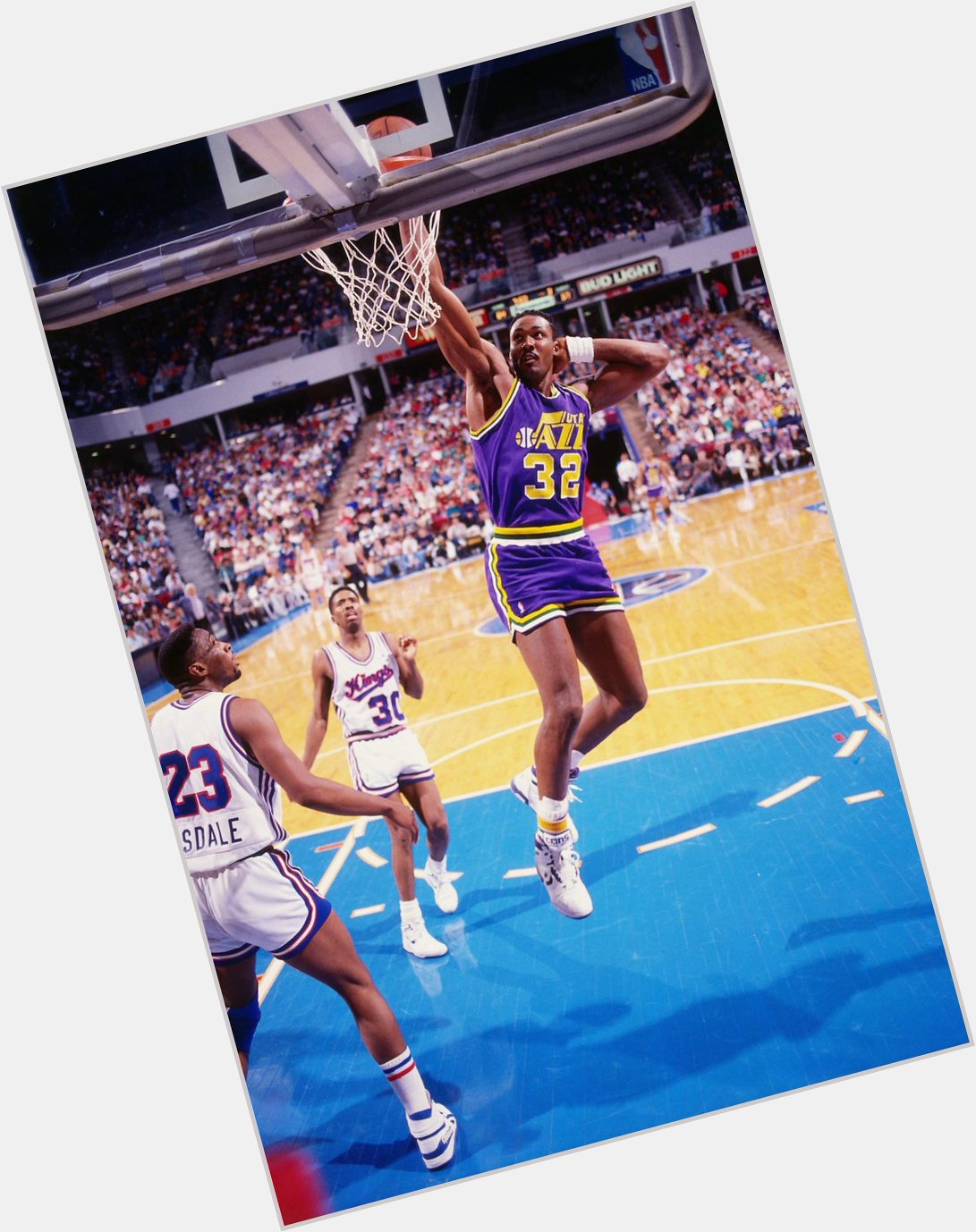 Join us in wishing Karl Malone a Happy Birthday.   : Via Getty Images 