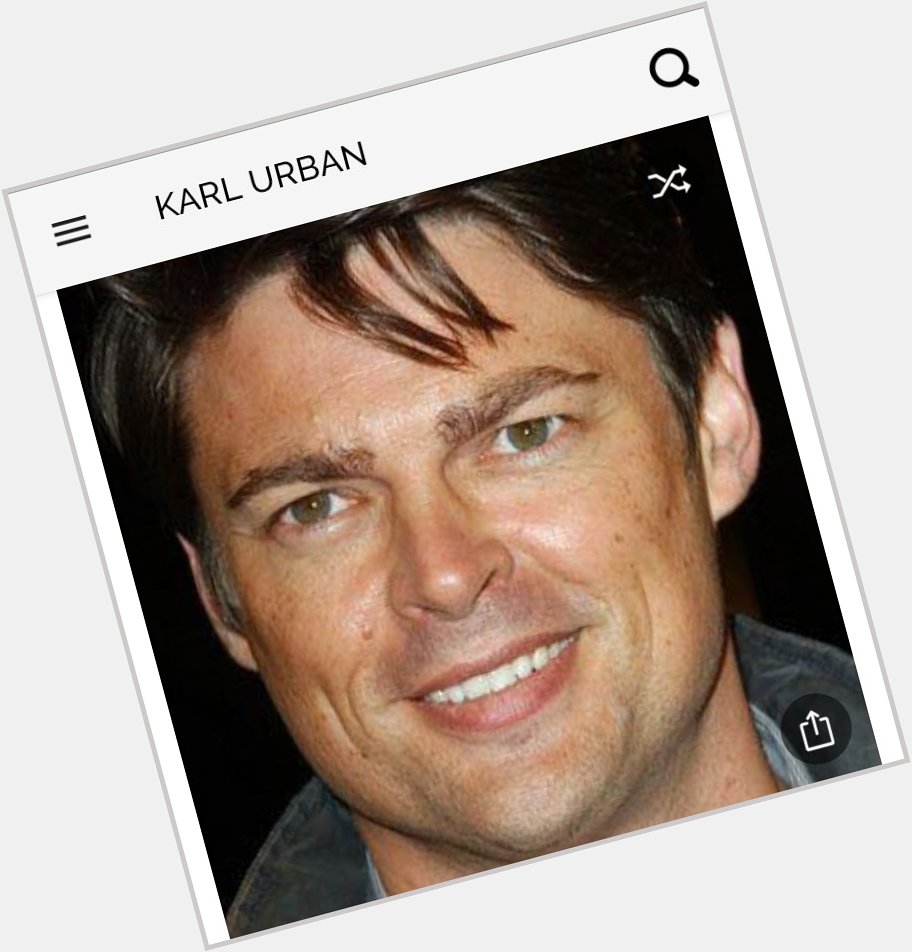Happy birthday to this great actor.  Happy birthday to Karl Urban 