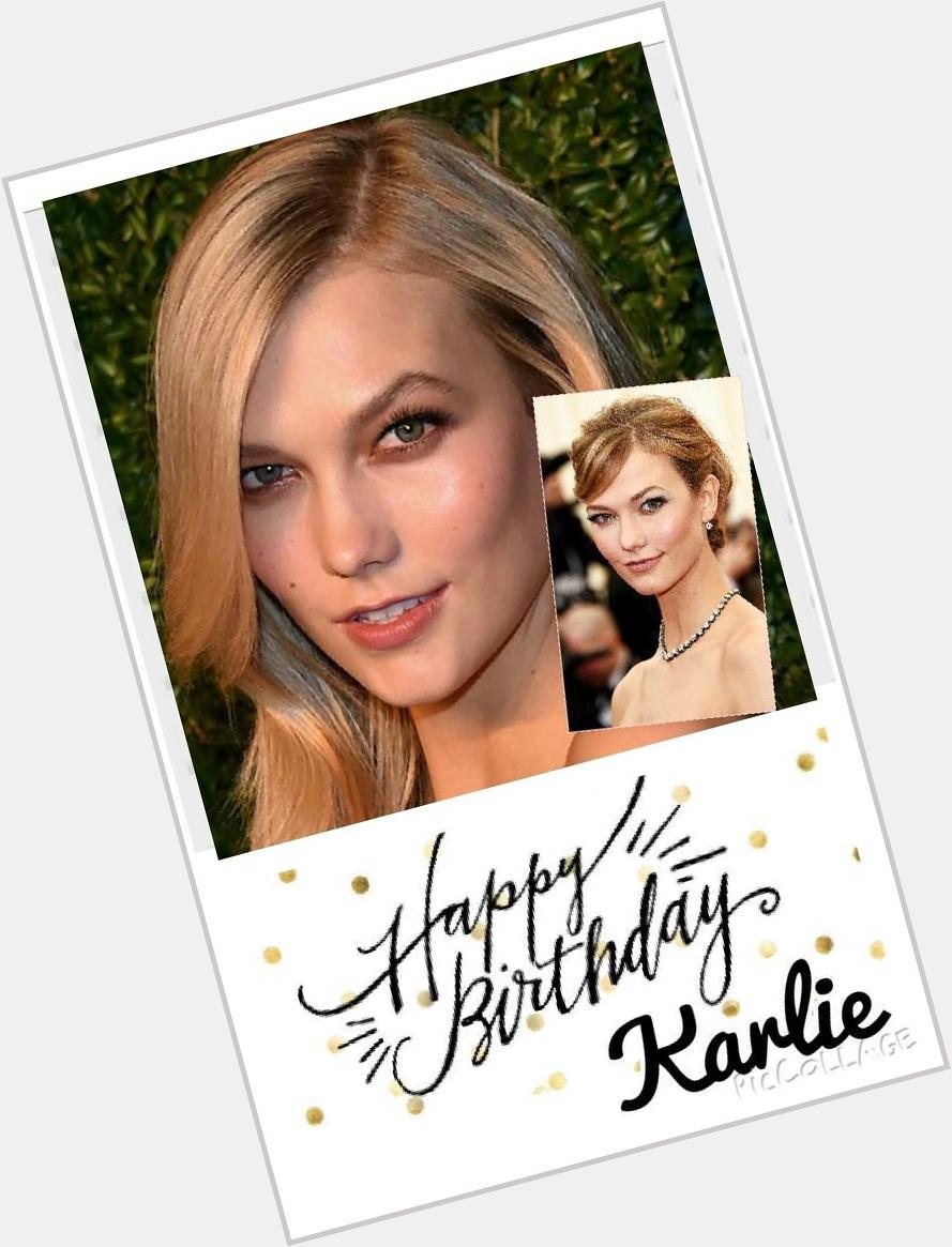 Happy Birthday Karlie Kloss    