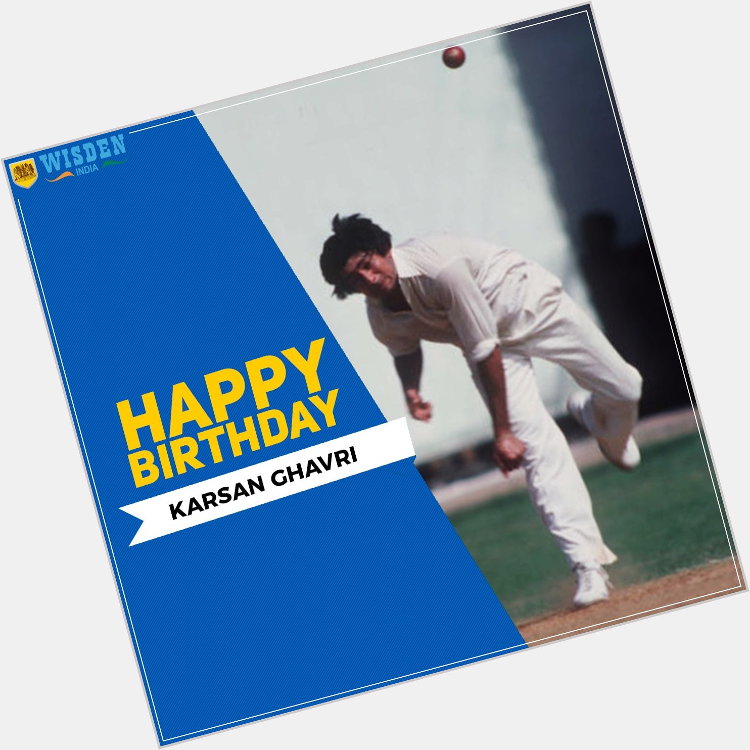 Wishing a very Happy Birthday to former Indian bowler Karsan Ghavri! 