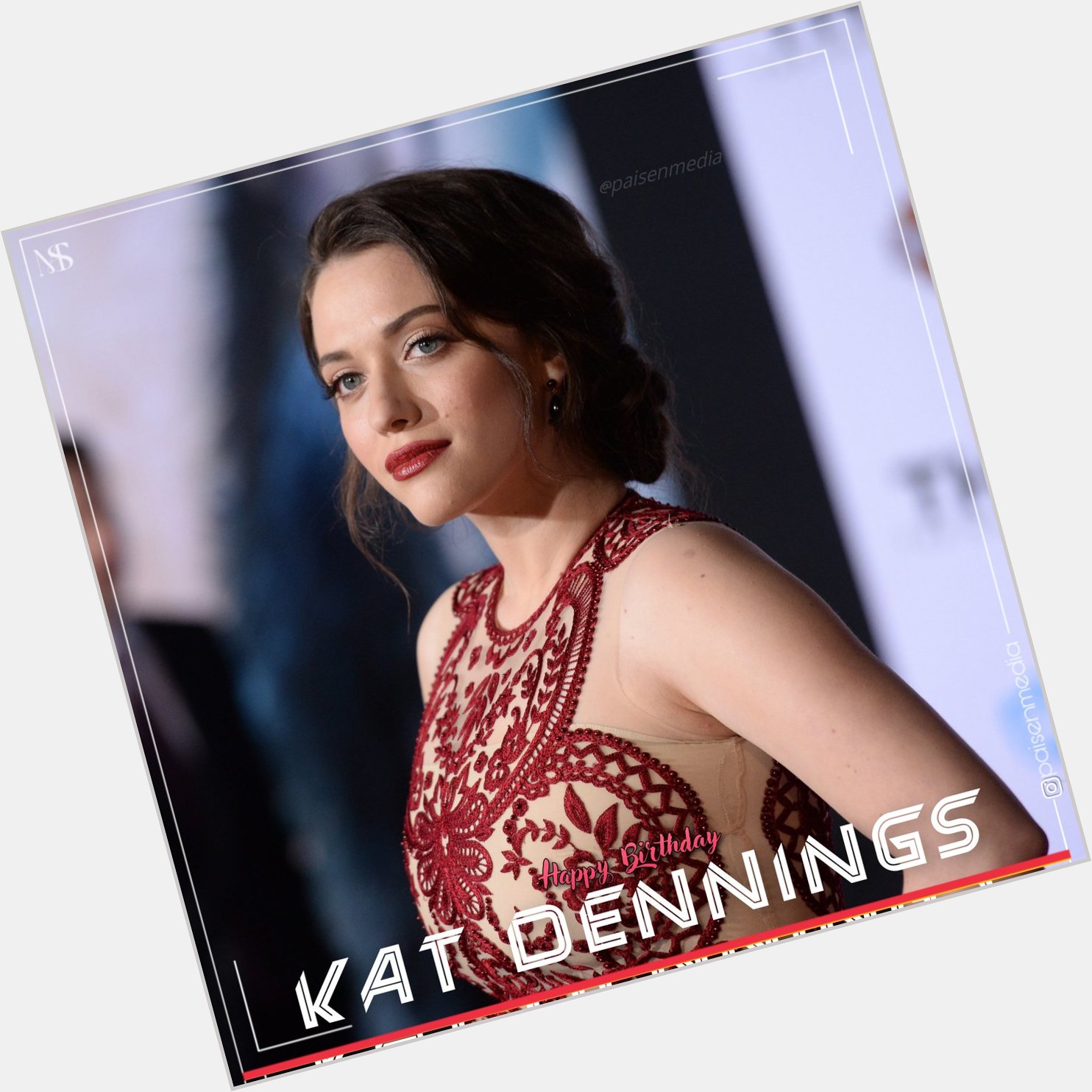 Wishing a very Happy Birthday to Kat Dennings ma\am .
.
.
.  