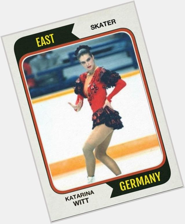 Happy 49th birthday to the hottest East German athlete ever, Katarina Witt. 