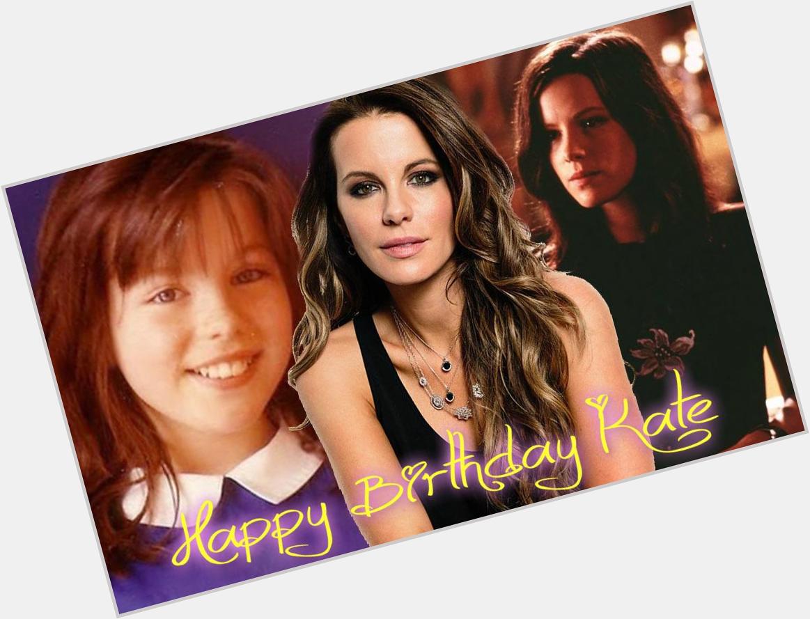 Happy Birthday for my beautiful an amazing favorite actress Kate Beckinsale ( ). Picture design by me 