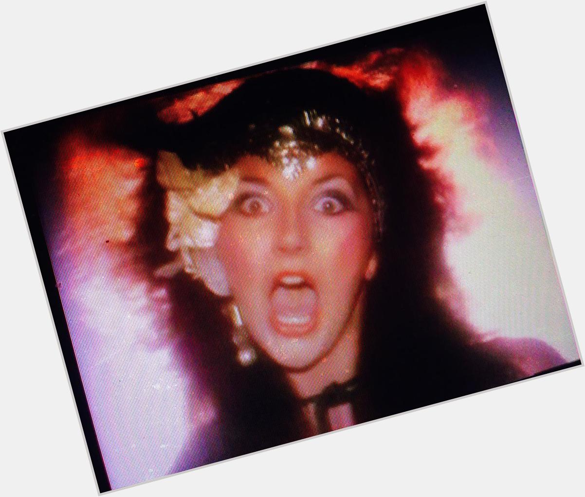 Kate Bush reenacting the cosmic birth-cries of the universe in labor. Happy birthday   