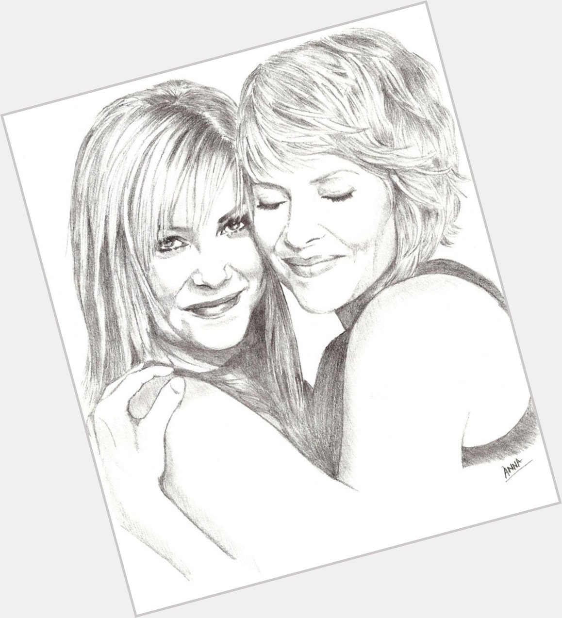 These are my old drawings but today it s Kate Capshaw s bday so I wish their mother a Happy Birthday!!  