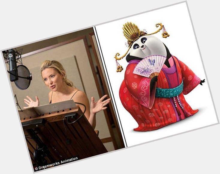 Happy 38th Birthday to Kate Hudson! The voice of Mei Mei in Kung Fu Panda 3.   