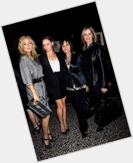 Happy 40th Birthday to Kate Hudson!
Kate with Stella McCartney, Olivia Harrison, and Barbara Bach in 2008 