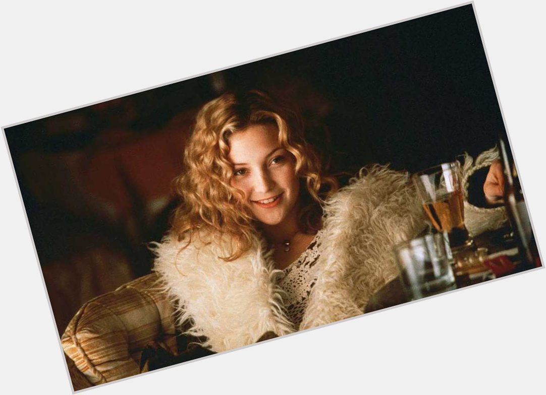 Happy birthday Kate Hudson, a true rock and roll muse in the endearing Almost famous. 