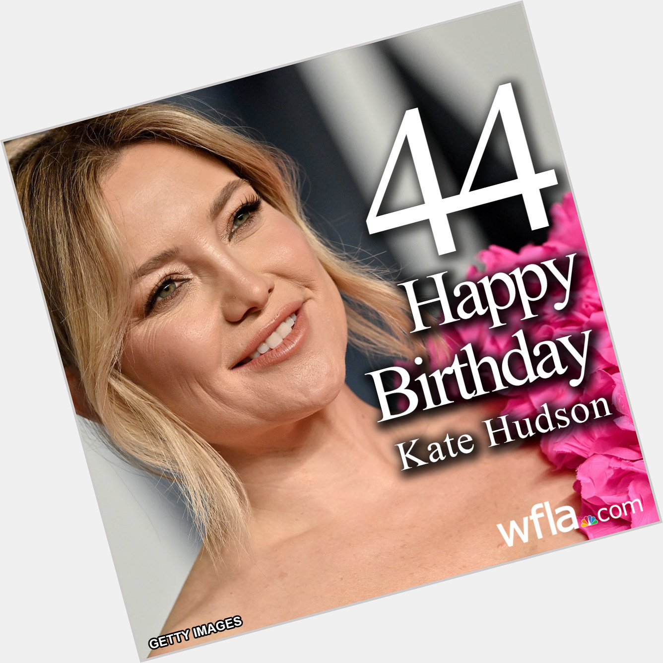 HAPPY BIRTHDAY! Award-winning actress Kate Hudson is celebrating her 44th birthday today!  
