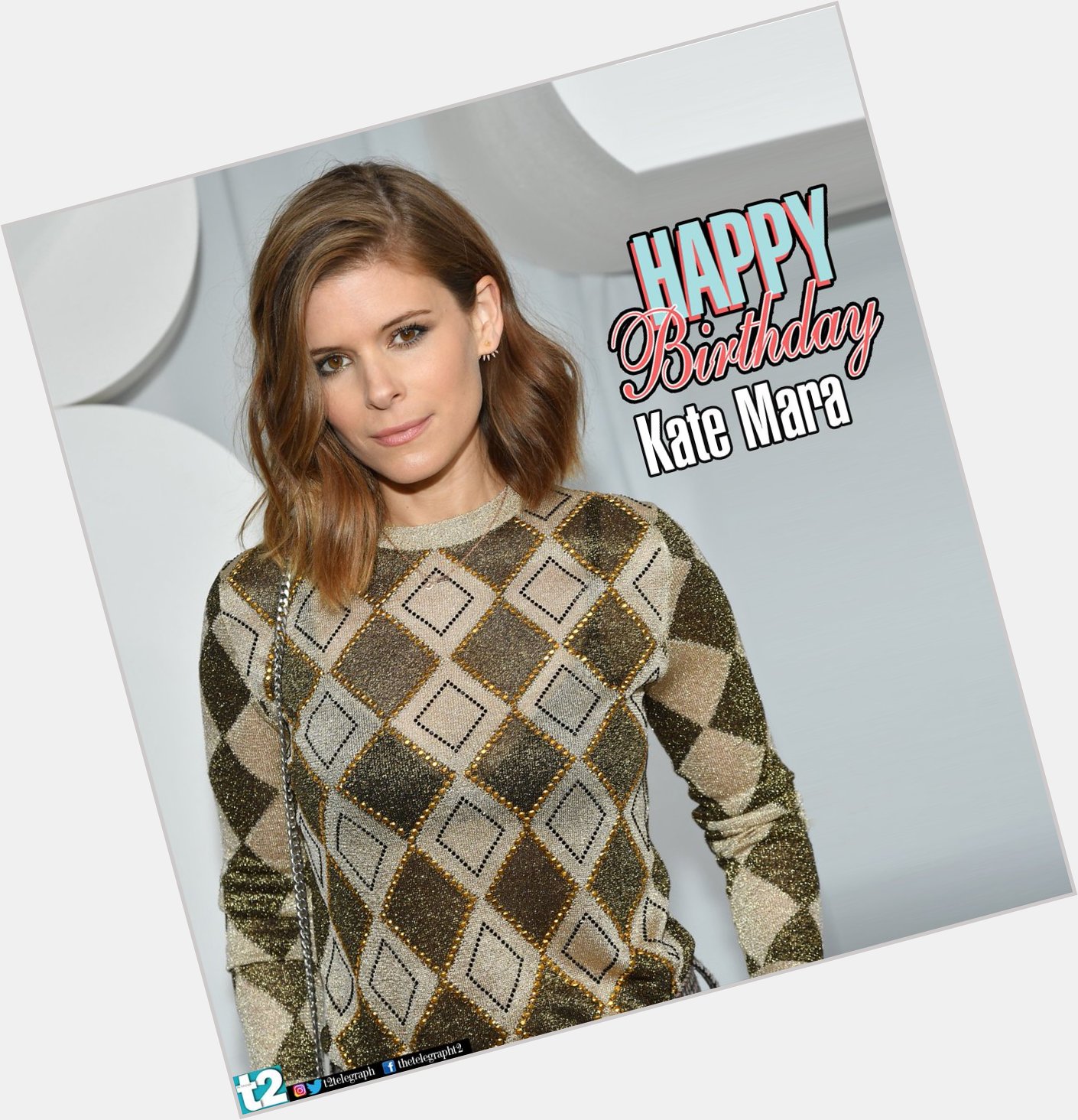 Spunky, stylish... she\s all this and more. t2 wishes a very happy birthday to Kate Mara! 