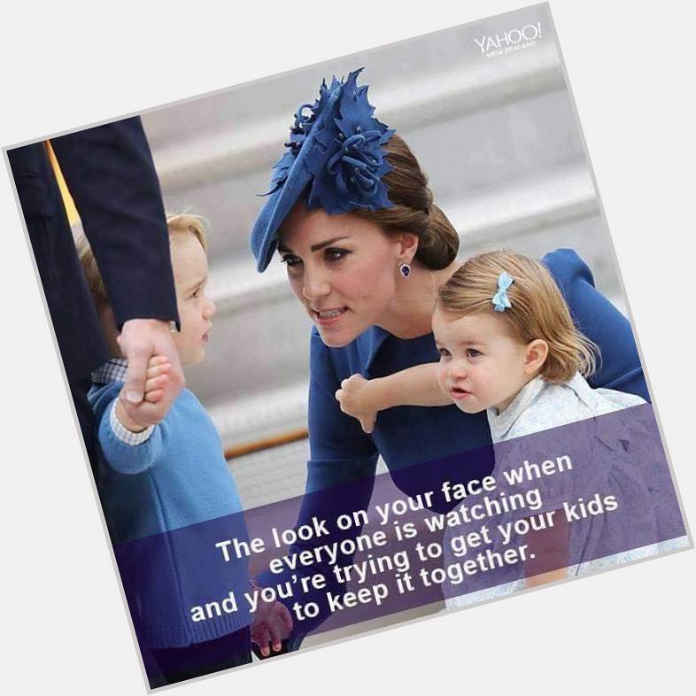 Happy 35th birthday, Kate Middleton! Let\s all remember the time that Kate was just like every mom... 