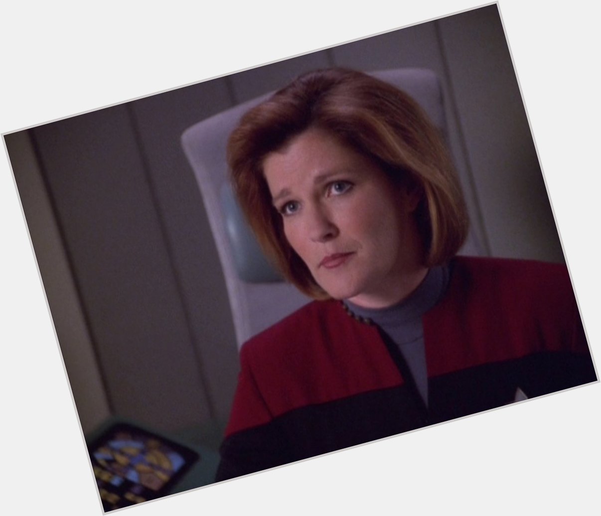 HAPPY BELATED BIRTHDAY to Kate Mulgrew that was at end of April.Captain Janeway was one of my favorites. 