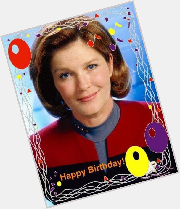 Happy birthday Kate Mulgrew (1955) She is best known for playing Captain Kathryn Janeway on  