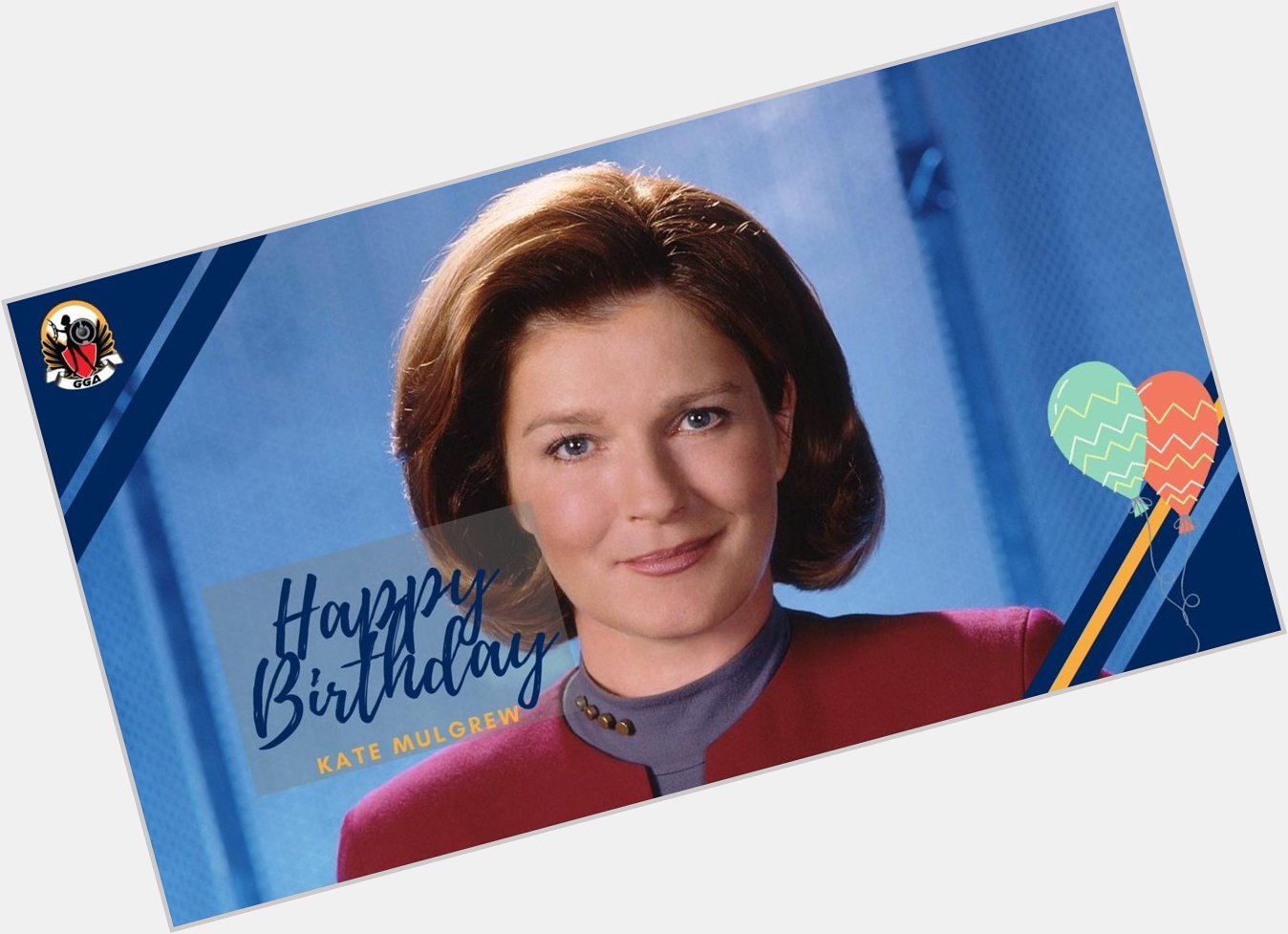 Happy Birthday Kate Mulgrew aka Kathryn Janeway!  