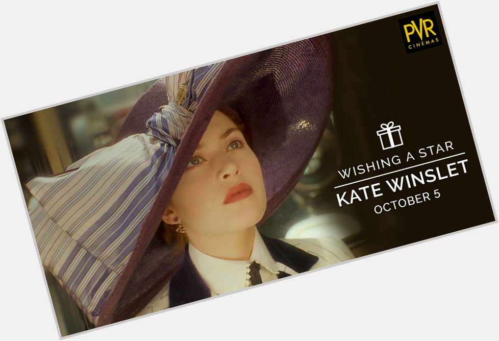 Happy birthday to actress Kate Winslet, who only seems to get more wonderful with age.  