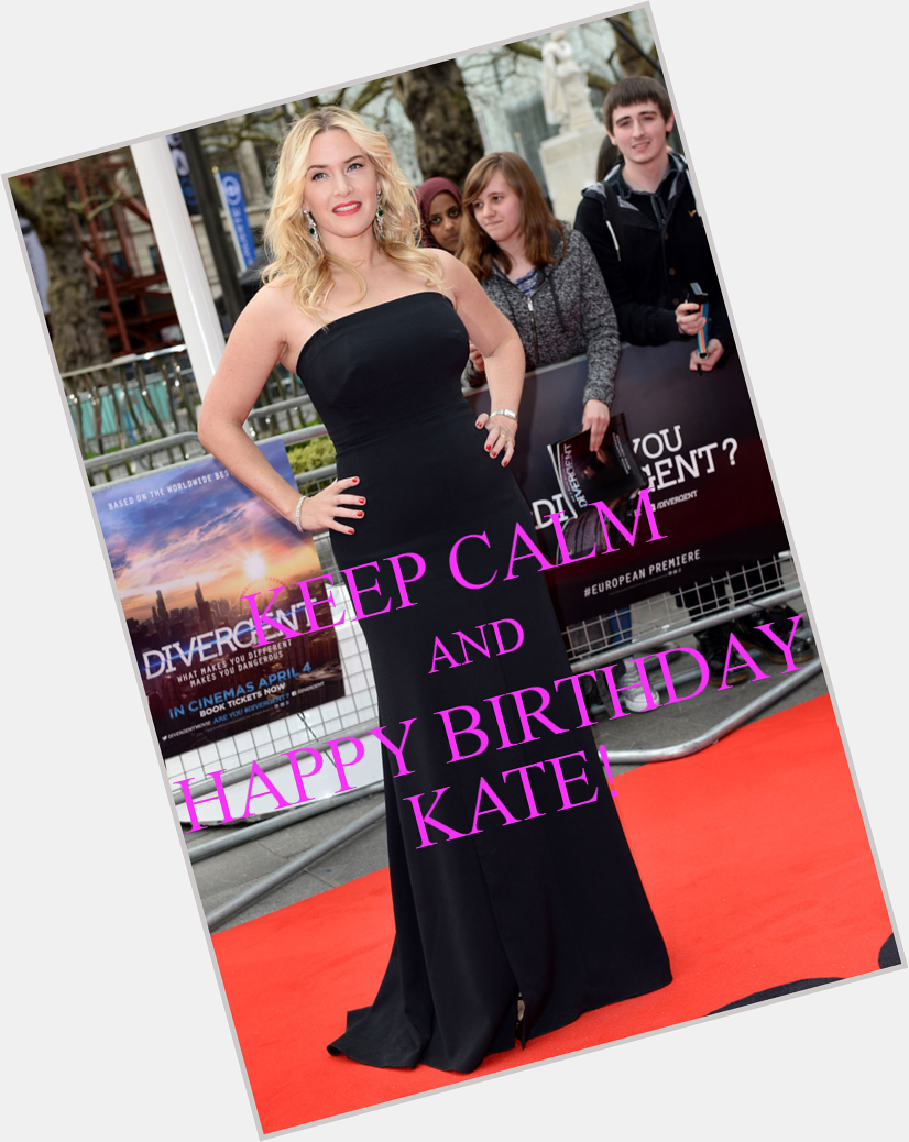 Happy Birthday Kate Winslet!!  