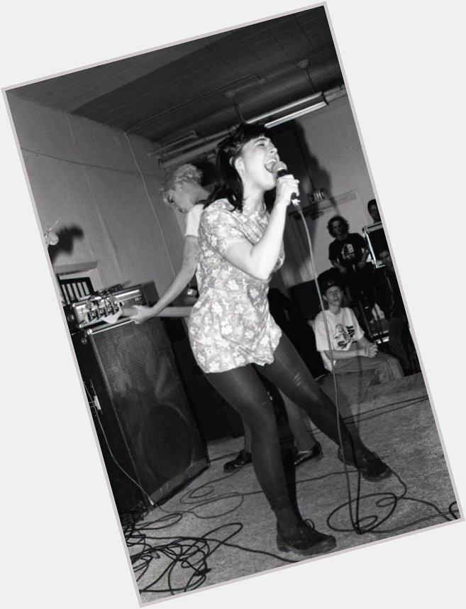 Also want to wish a very happy birthday to the excellent human that is Kathleen Hanna of Bikini Kill and Le Tigre. 