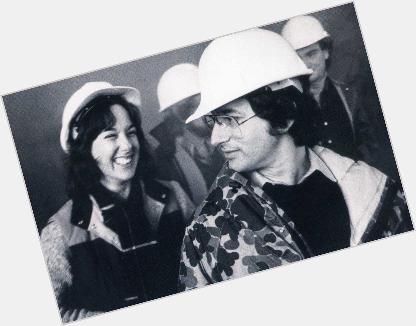 Happy Birthday to E.T. producer Kathleen Kennedy, here with Steven Spielberg! 