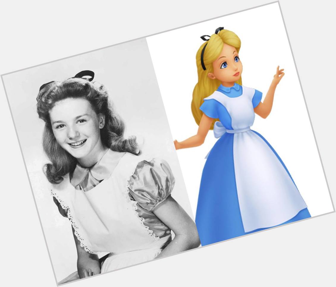 Happy 77th birthday to Kathryn Beaumont the original voice actress of Alice!  