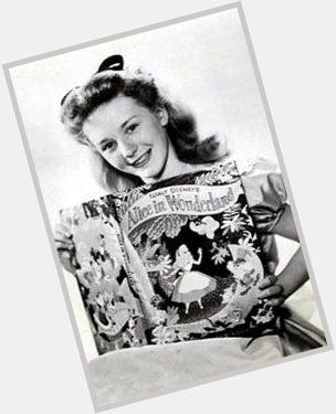 Happy Birthday to Kathryn Beaumont who at age 10 was chosen for the voice of Alice, in Disney\s Alice in Wonderland. 