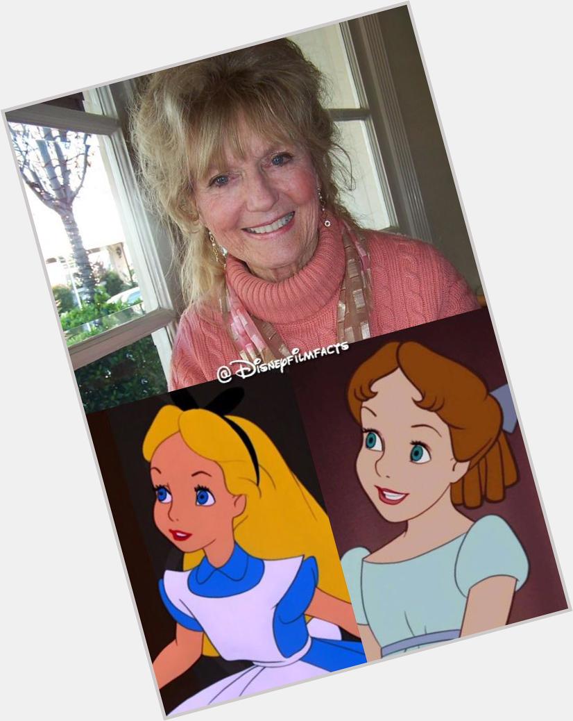 Happy birthday to Disney Legend Kathryn Beaumont, she voiced Wendy in Peter Pan and Alice in Alice in Wonderland. 