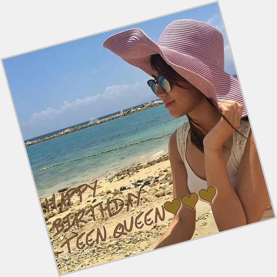 Before it ends.. HAPPY BIRTHDAY to our teen queen KATHRYN BERNARDO       