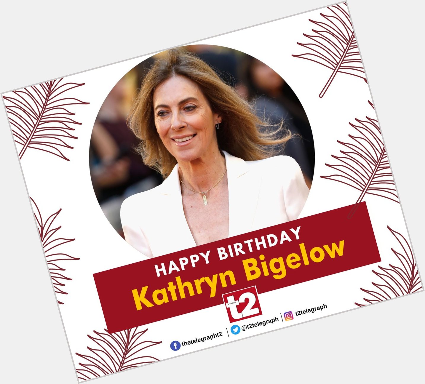 Happy birthday Kathryn Bigelow and thanks for making movies that pack a punch 