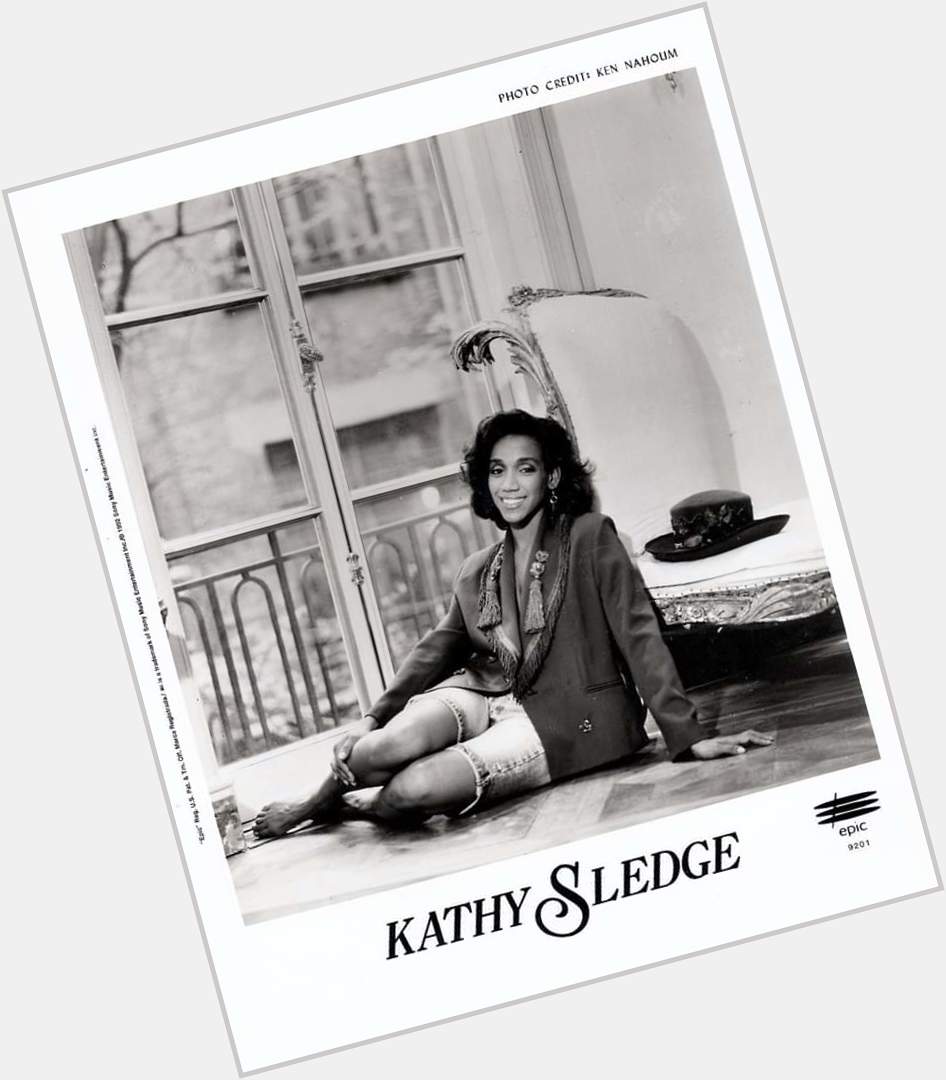 Happy birthday  Kathy Sledge.   