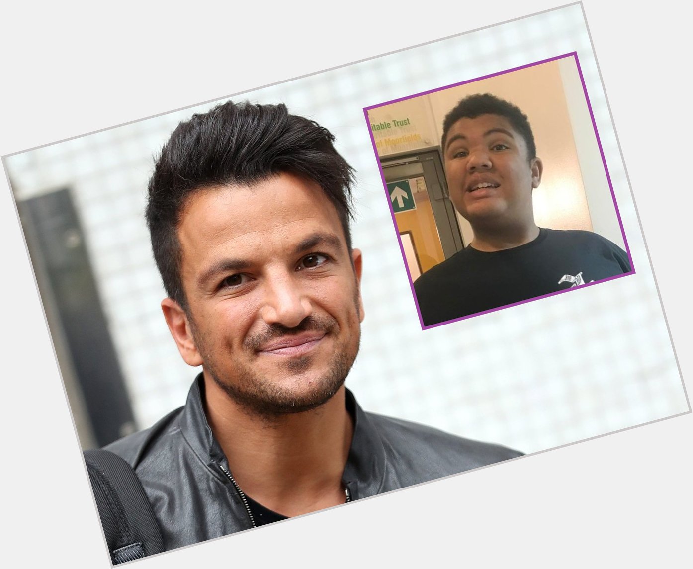 Peter Andre has delighted fans by wishing Katie Price\s son Harvey a happy birthday  