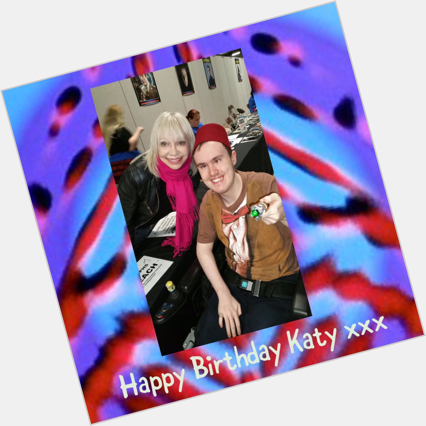 A very Happy Birthday to the amazing Katy Manning Happy Birthday have an amazing day xxx 