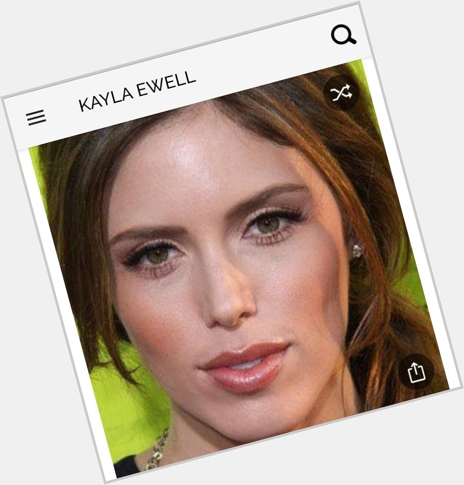 Happy birthday to this great actress.  Happy birthday to Kayla Ewell 