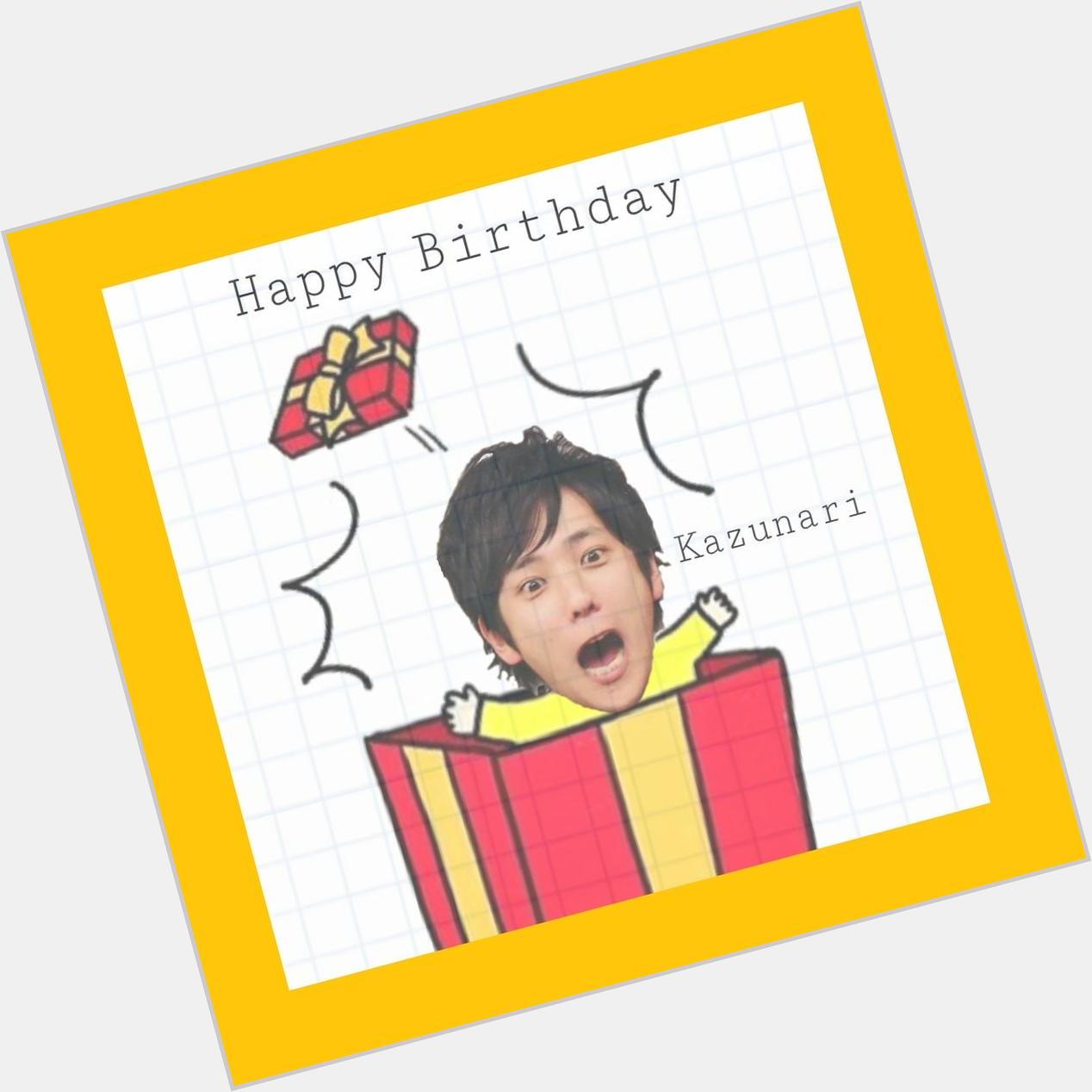                                                      Happy Birthday     Kazunari  Ninomiya 