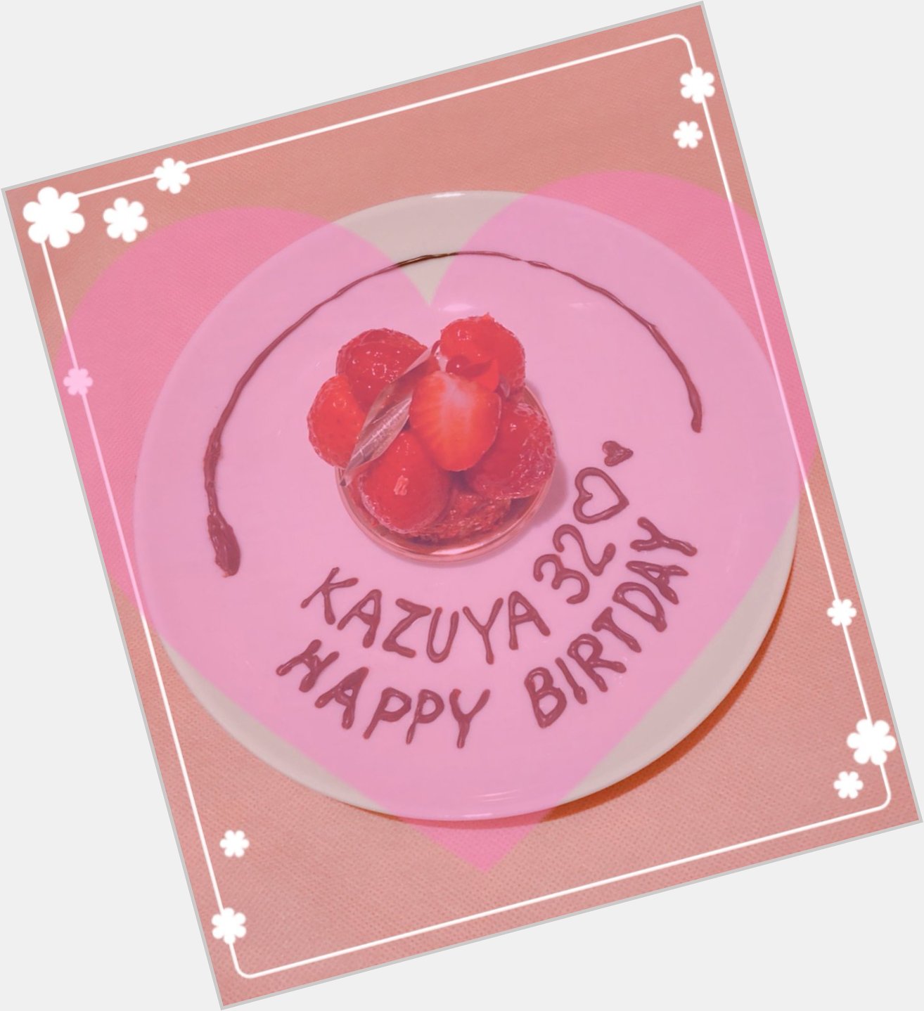          Happy birthday
       Kazuya Kamenashi             