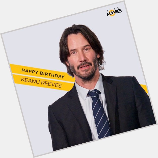 Happy Birthday to one of Hollywood s favourite action heroes, Keanu Reeves! 