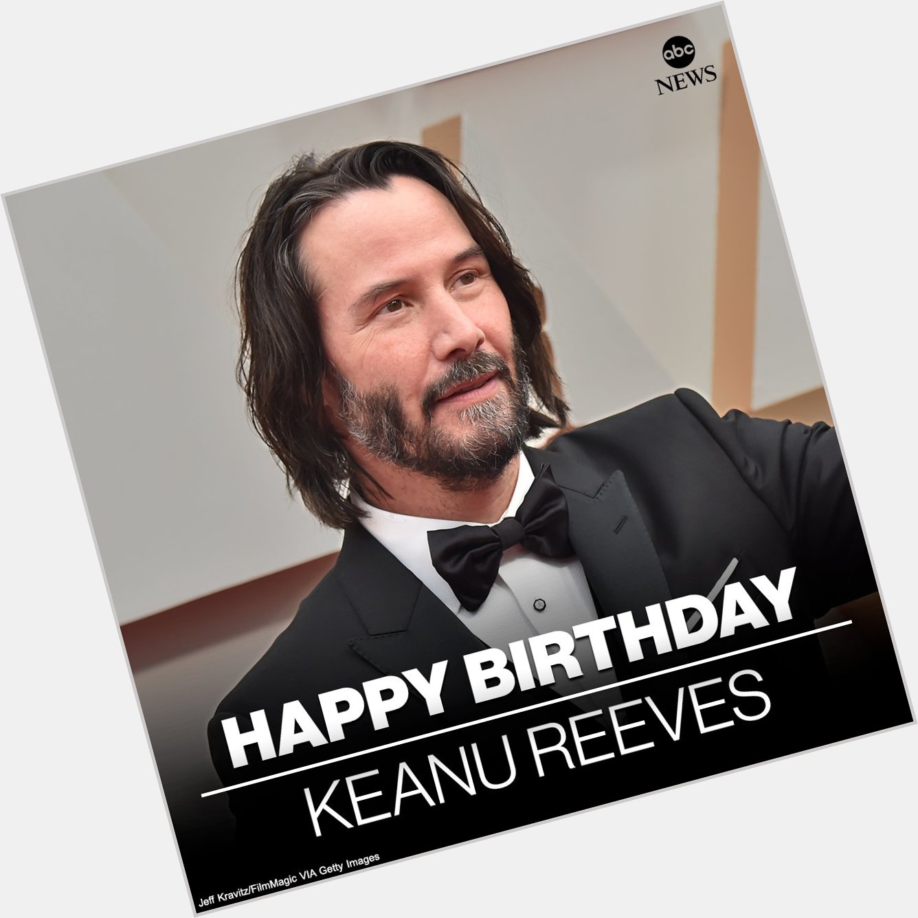 HAPPY BIRTHDAY: Actor Keanu Reeves is 57 today.  