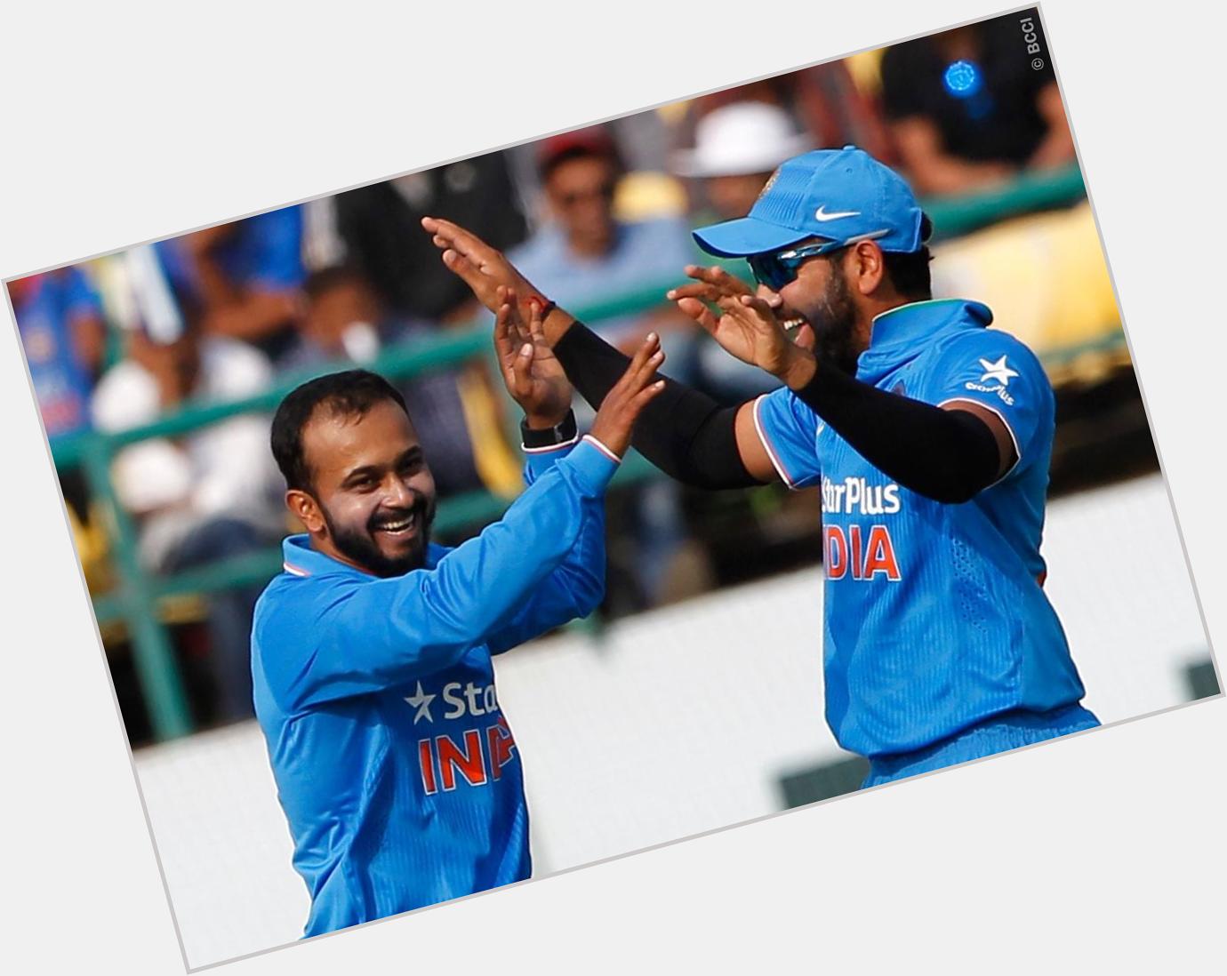 Happy birthday Kedar Jadhav! Do you know her averages over 58 in 15 ODI matches he played. 