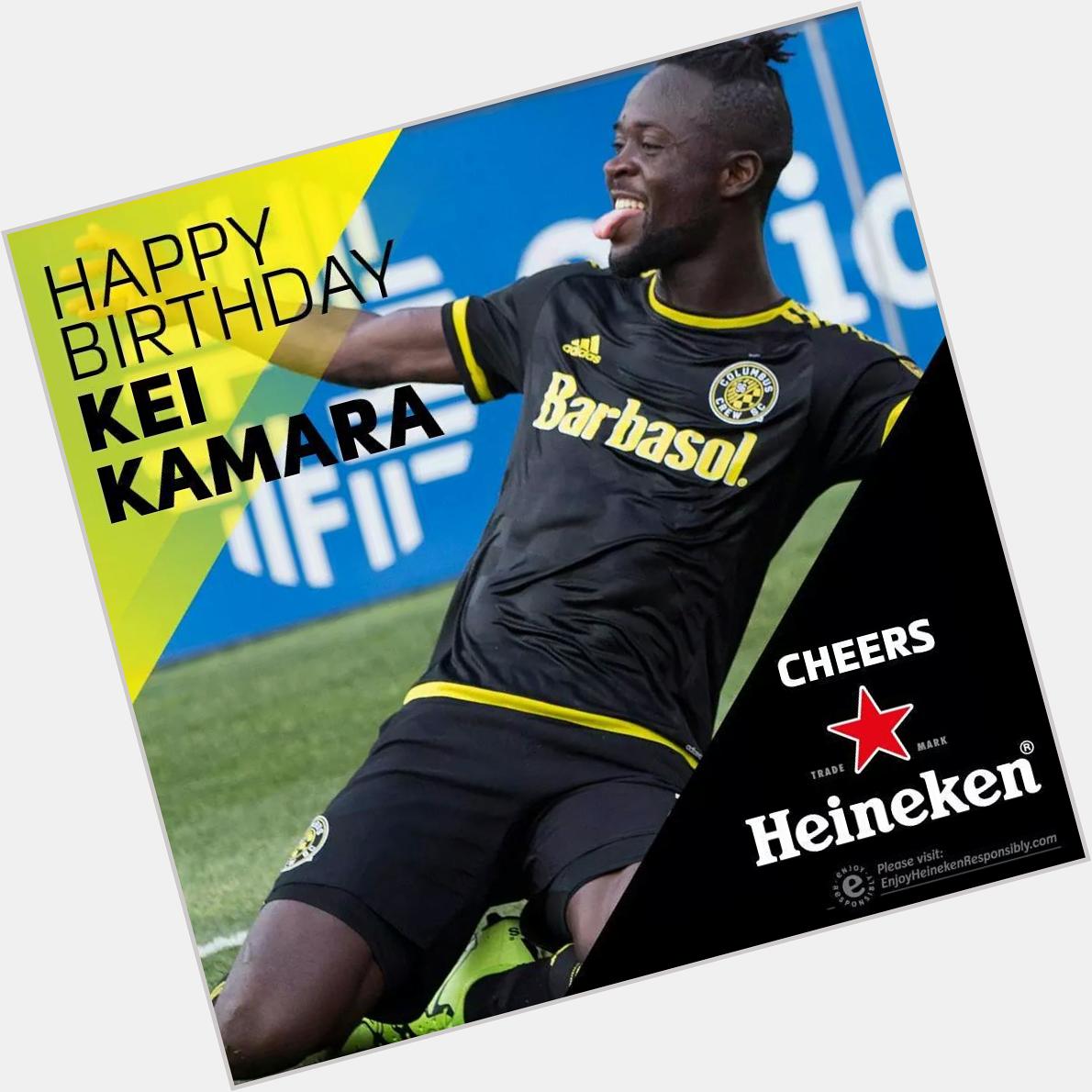 Bugün MLS\in gol kral \"Tank\" Kei Kamara\n n do um günü! Happy birthday Kei! 