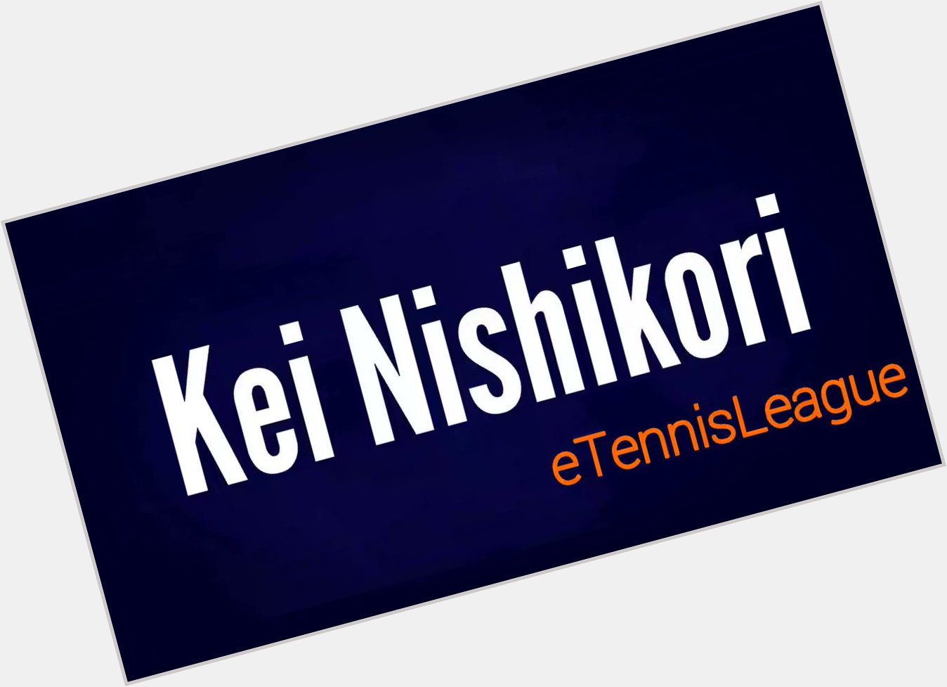 Happy 28th Birthday to Kei Nishikori!    (^o^)  