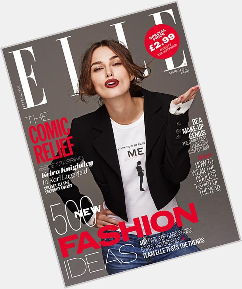 Happy 30th birthday Keira Knightley! We take a look at some of the ELLE covers she\s graced: 
 