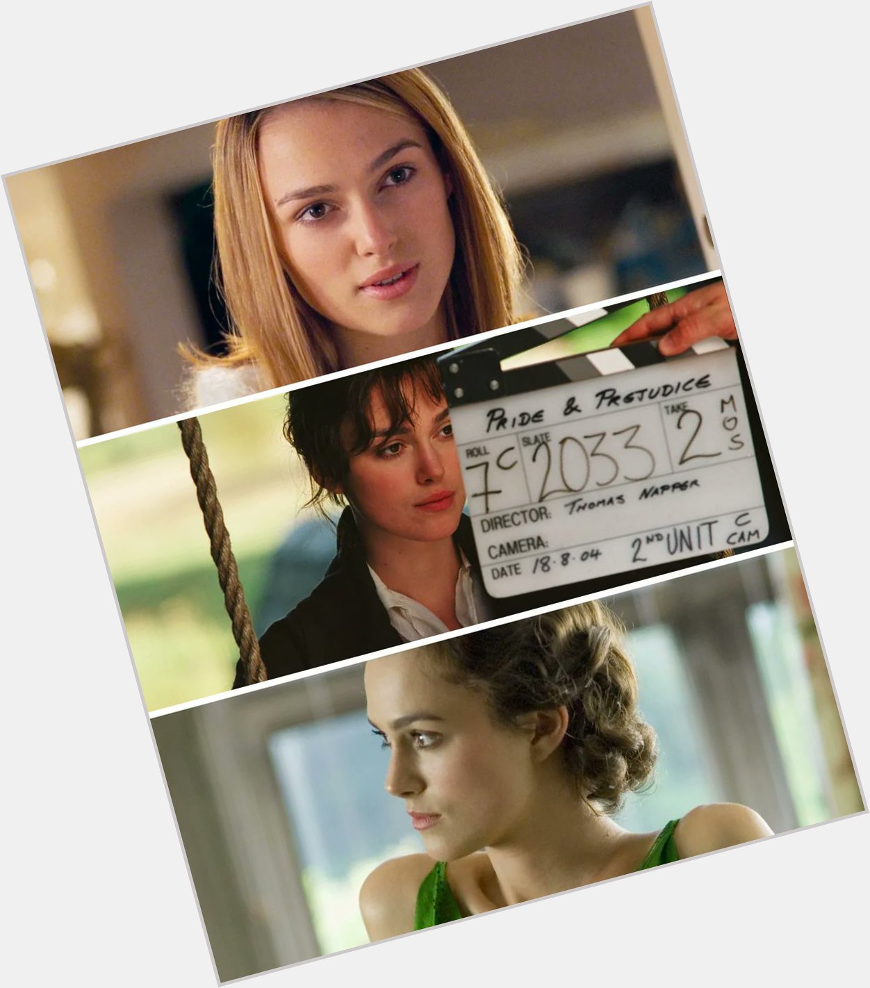Happy Birthday to star of Love Actually, Pride & Prejudice and Atonement, Keira Knightley  