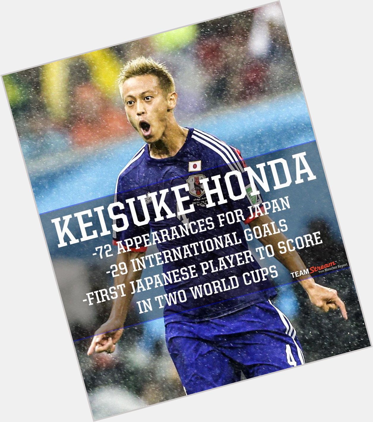Happy 29th birthday to Japan  star, Keisuke Honda! 