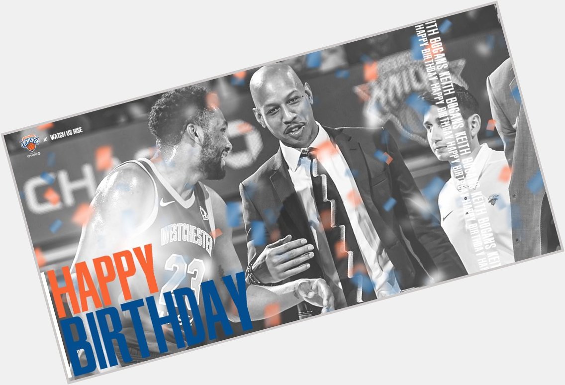 Please join us in wishing Keith Bogans a Happy Birthday! We hope you enjoy your day  