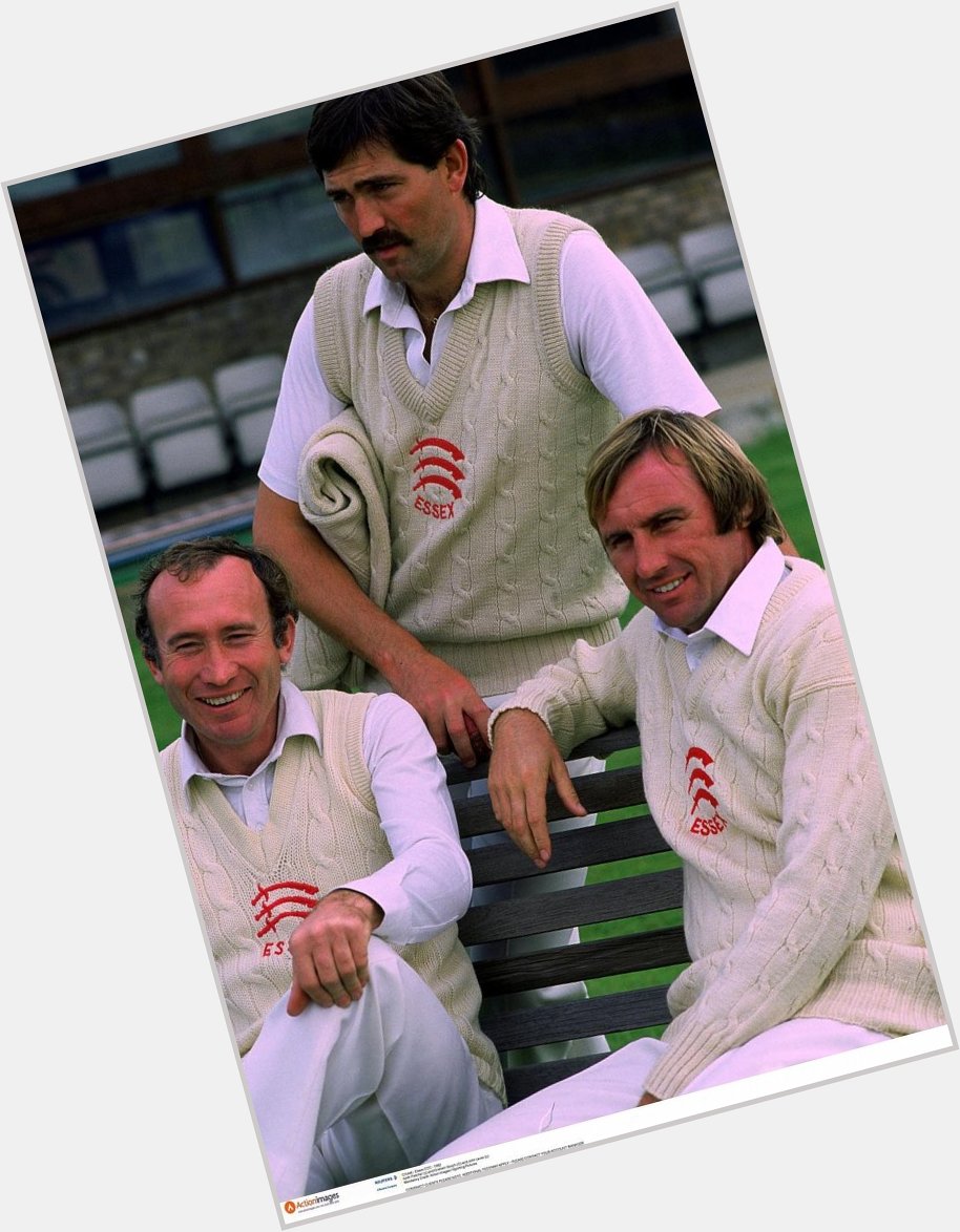 Happy 76th birthday to Keith Fletcher, pictured here with two other Essex legends, Gooch and Lever. 