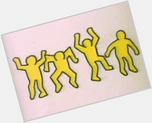Happy birthday Keith Haring! He would\ve turned 59 today! 