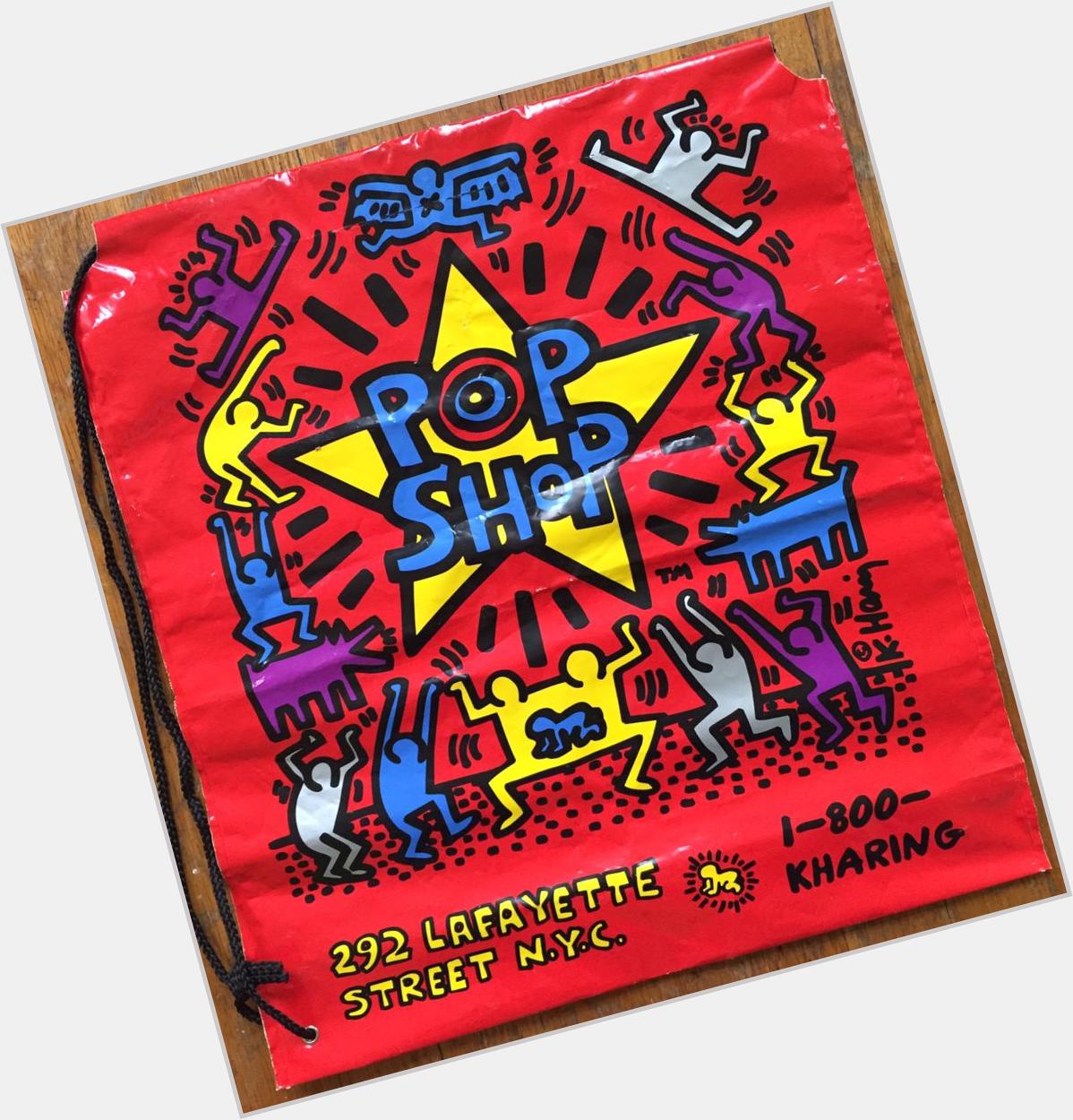 Happy Birthday Keith Haring! My NYC  bag from right before it closed!   