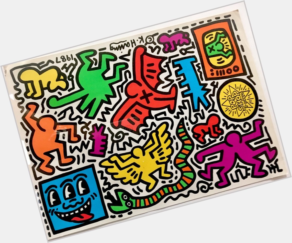 Happy birthday Keith Haring, you would be just 61 today. We lost you too soon :-( 