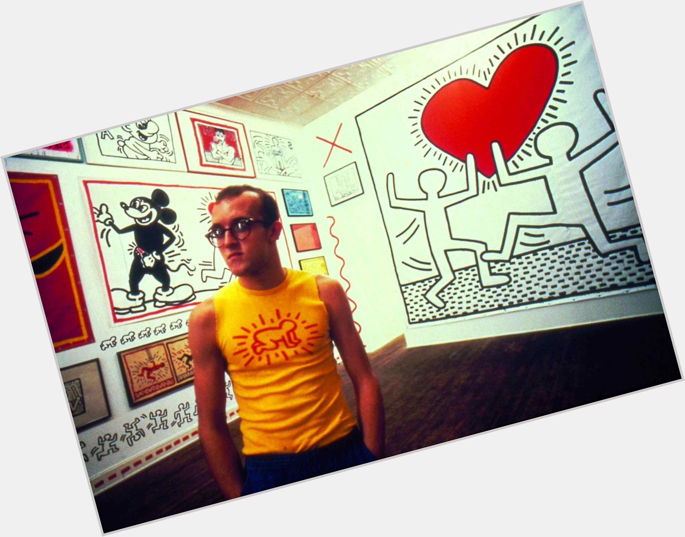 Happy Birthday Keith Haring!!!
born May 4, 1958 