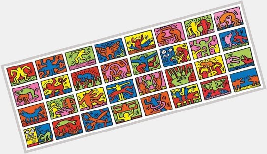 Happy Birthday Keith Haring (1958 - 1990) 
