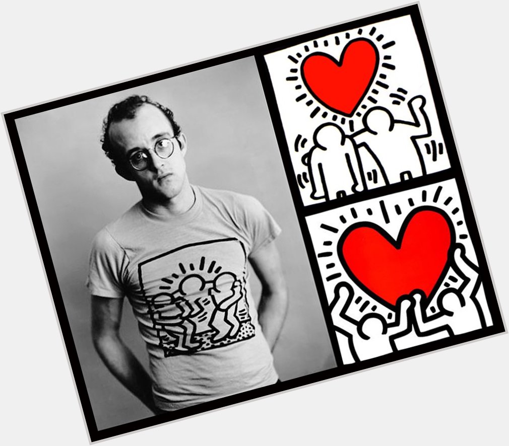 Happy birthday genius artist Keith Haring (1958-16/02/1990) who died ridiculously young. Rest In Peace. 